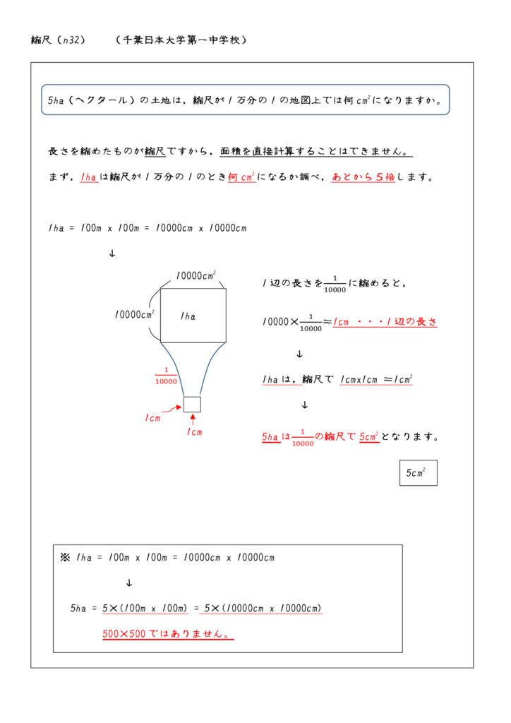 縮尺(n32)千葉日本大学第一中学校のサムネイル