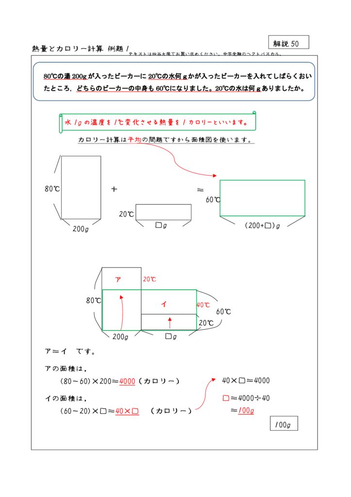 熱量に関する問題-1のサムネイル